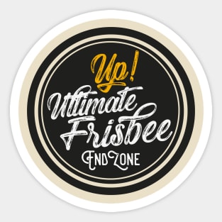 Ultimate Frisbee Sticker